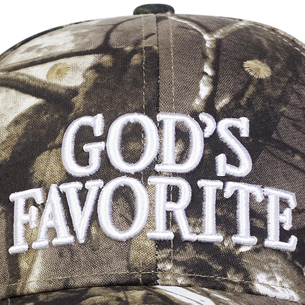 Unisex God's Favorite Letter Embroidery Baseball Caps Spring Autumn