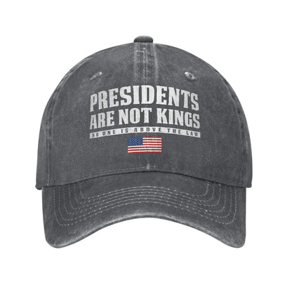 Presidents Are Not Kings USA Flag Unisex Baseball Cap