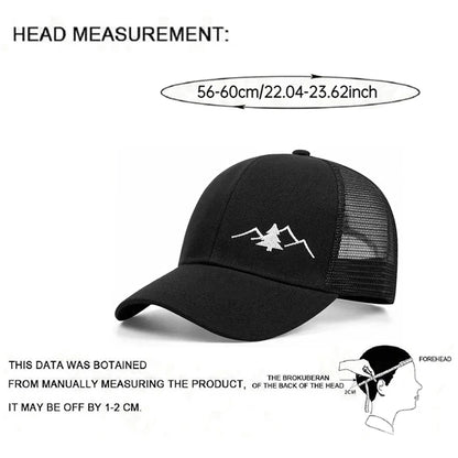 Creative Hip Hop Hat Christmas Tree Embroidery Skateboard Hat Baseball Cap
