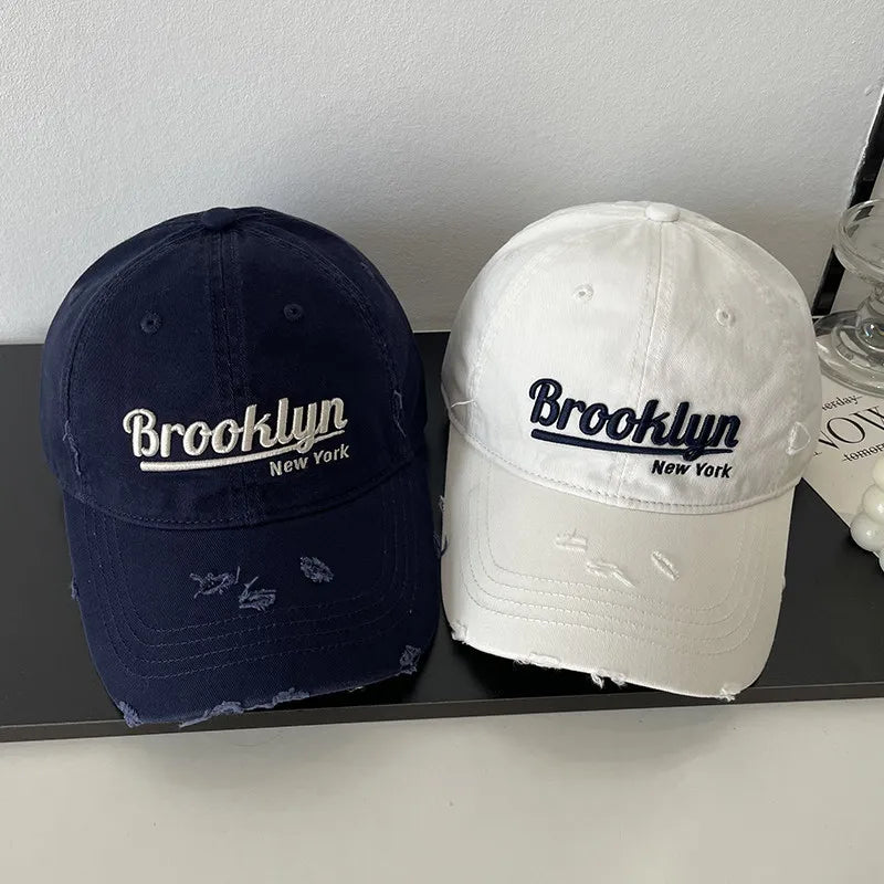 INS Style Letter Embroidered Baseball Cap