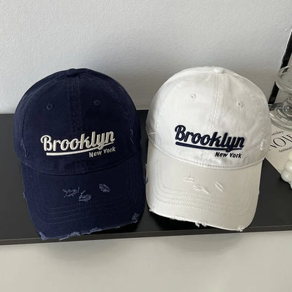 INS Style Letter Embroidered Baseball Cap