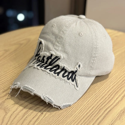 Hip Hop Holes Baseball Hat For Men Women