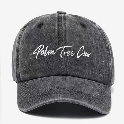 Retro Letter Embroidered Baseball Cap