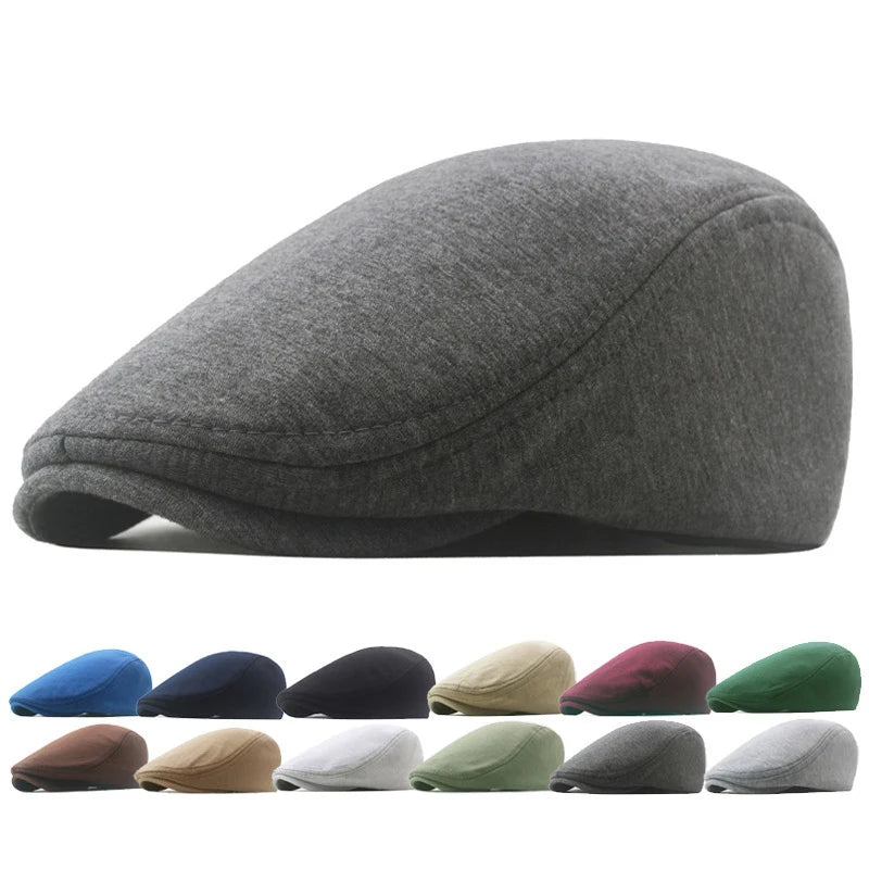 Vintage Newsboy Caps British Style Painters Hats