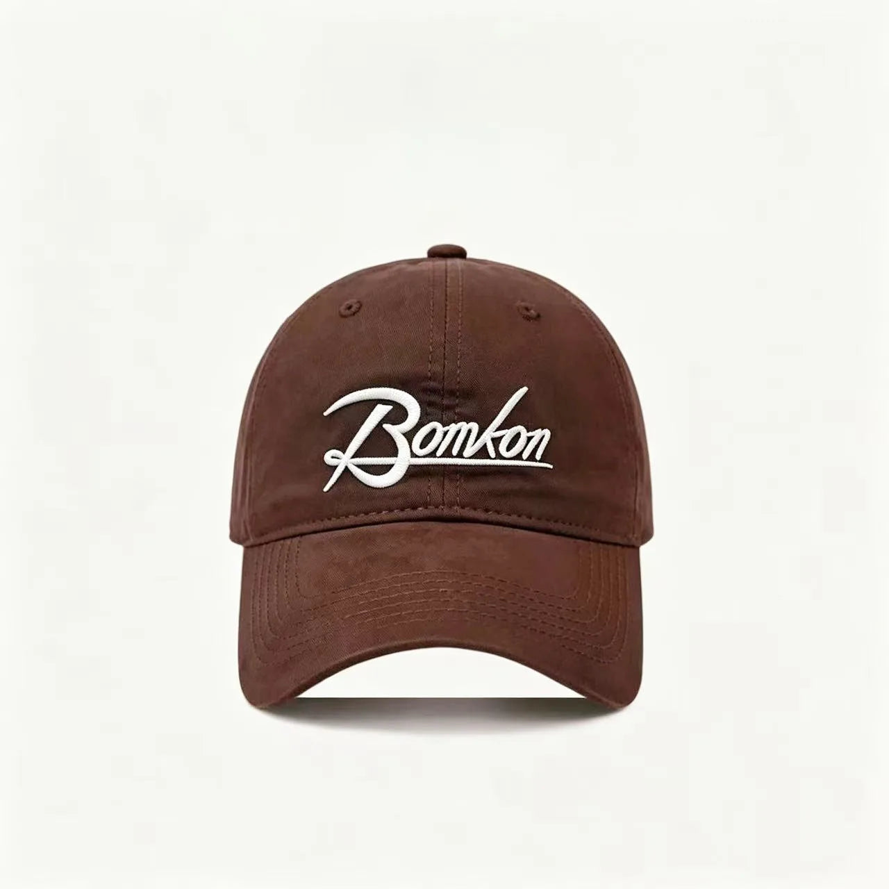 Unisex Washed Denim Baseball Caps Letter Embroidery Kpop Cotton Cap For Women Men