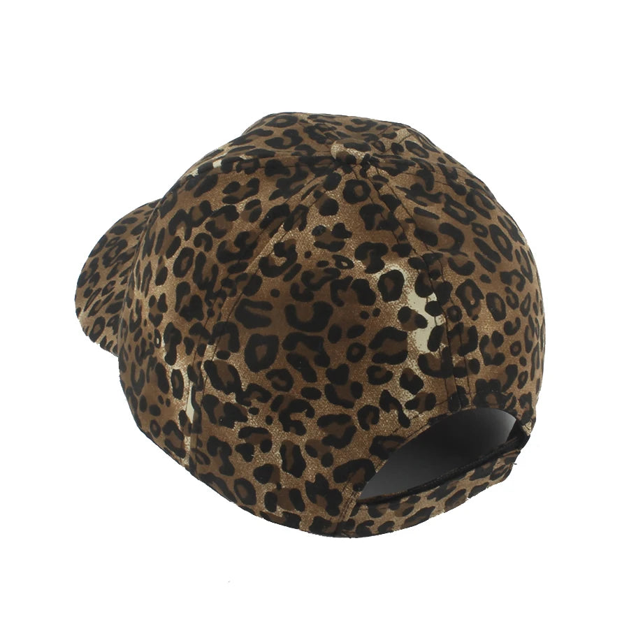 Unisex Leopard Baseball Caps Women And Men Spring Summer