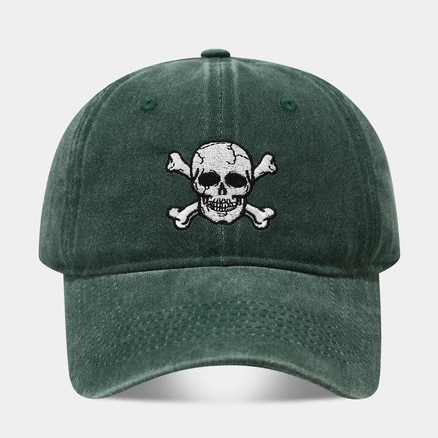 Personalized Skull Embroidered Baseball Cap