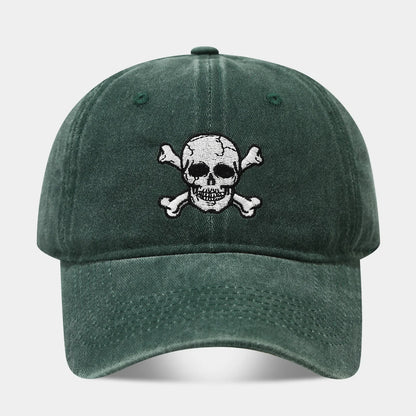 Personalized Skull Embroidered Baseball Cap