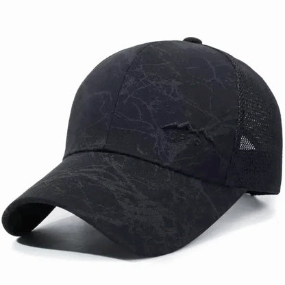 Unisex Camouflage Mesh Baseball Cap Summer Hat