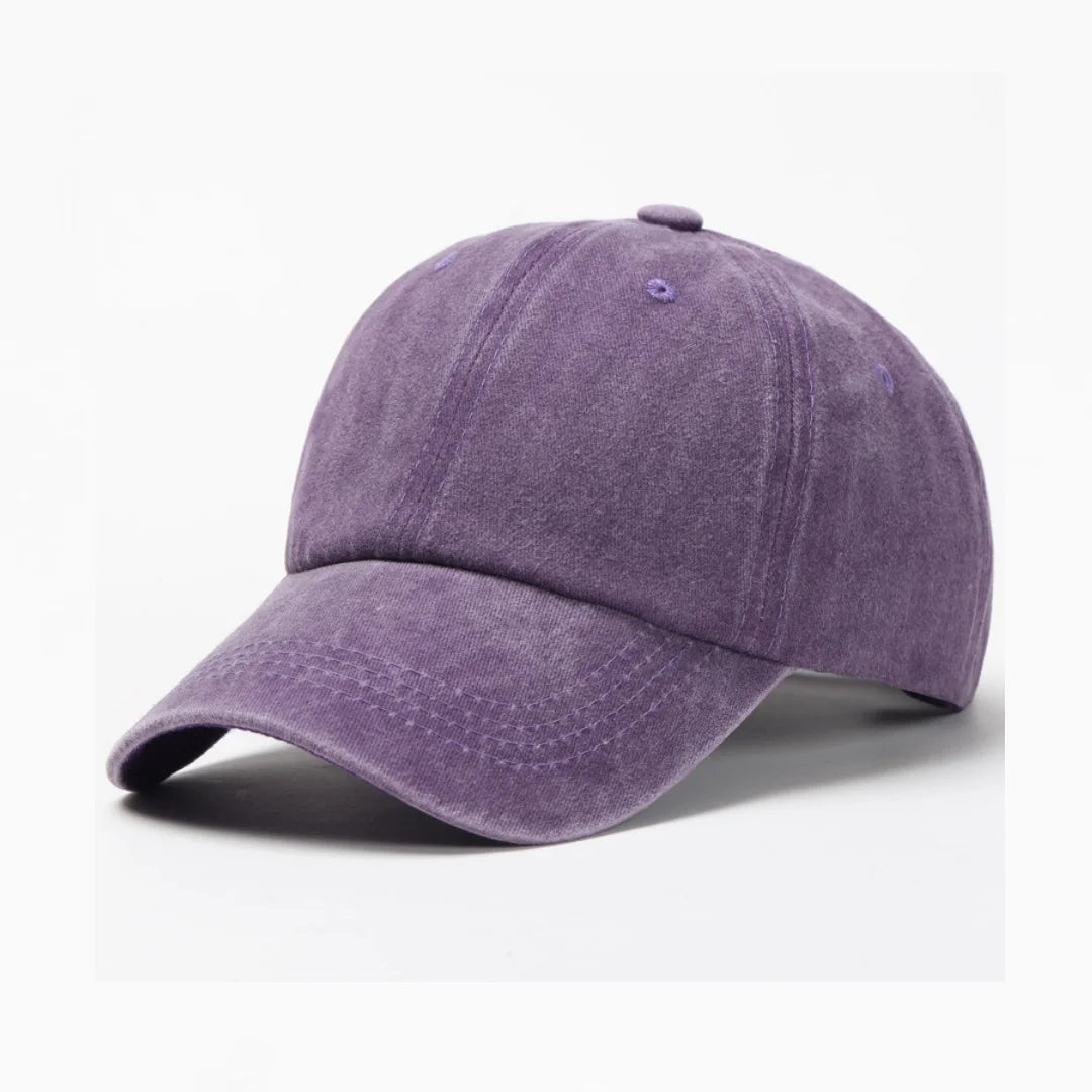 Baseball Cap Washed Cotton Men Women Snapback Hat