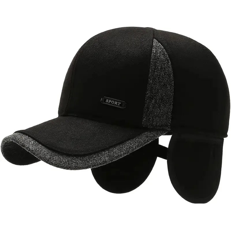 Autumn Thick Warm Men Winter Baseball Cap