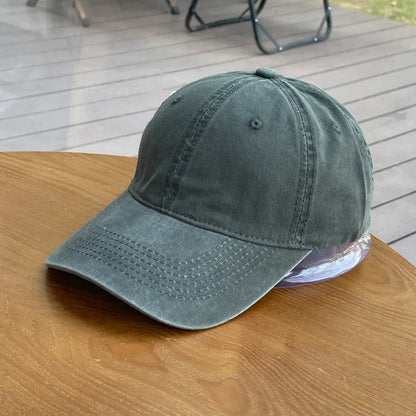 Vintage Women's Baseball Cap Embroidery Sports Hats Men