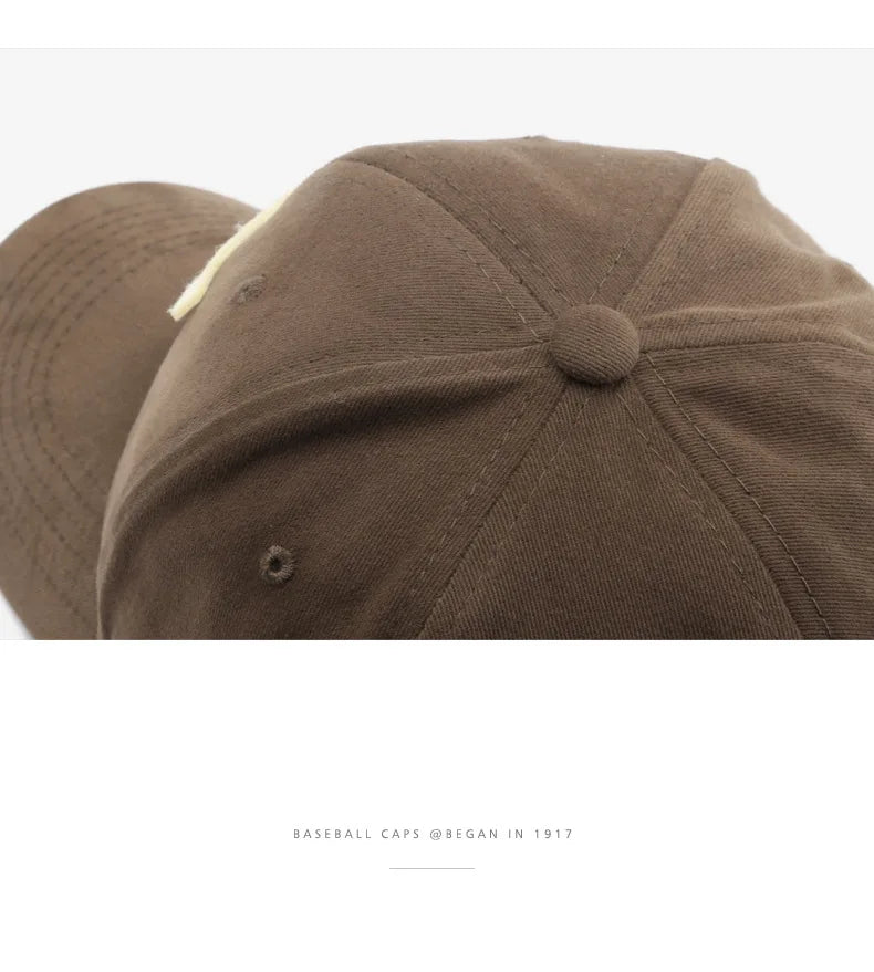 Baseball Cap S Letter Cap Sun Hat Spring Autumn Baseball Cap Breathable Outdoor Leisure Hats