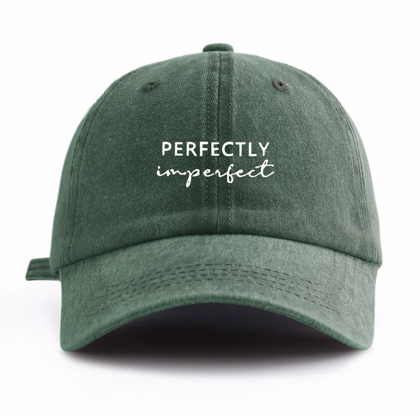 Minimalist Retro Style Casual Soft Adjustable Dad Hat