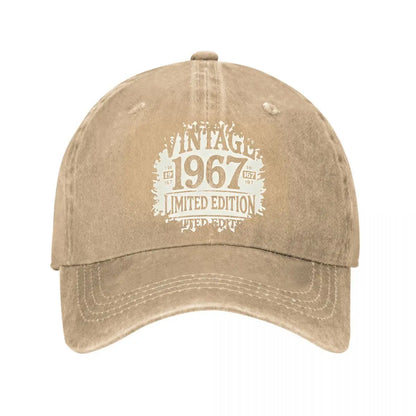 Vintage 1967 Limited Edition Distressed Baseball Cap 2026