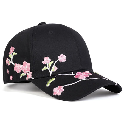 Peach Blossom Baseball Hat for Women