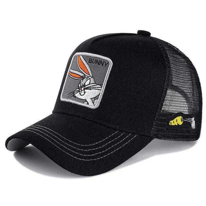 Unisex Anime Cartoon Cap High Quality Patch Draw Baseball Cap Men