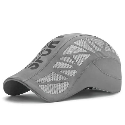 Summer New Sport Alphabet Forward Hat Men's
