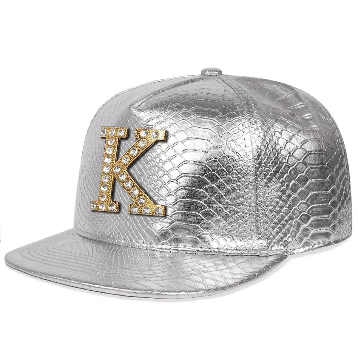 Unisex Diamond K Letter Label Hip-Hop Hats Spring Autumn