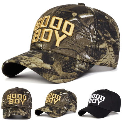 Unisex Good Boy Embroidery Baseball Caps Spring Autumn