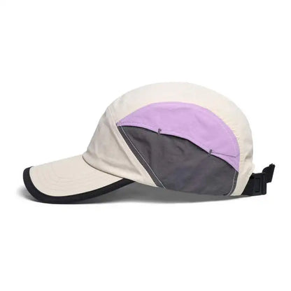 Multi-Color Contrast Patch Design Quick-Drying Baseball Cap