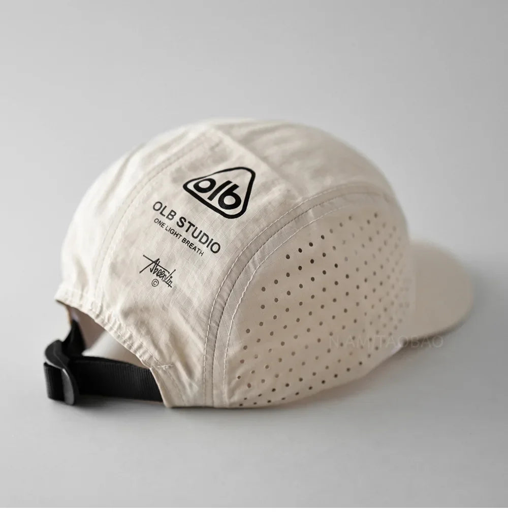 Ultra Light and Quick Drying Running Baseball Hat Sunscreen Hat Marathon Cap Breathable Waterproof Sports Hat