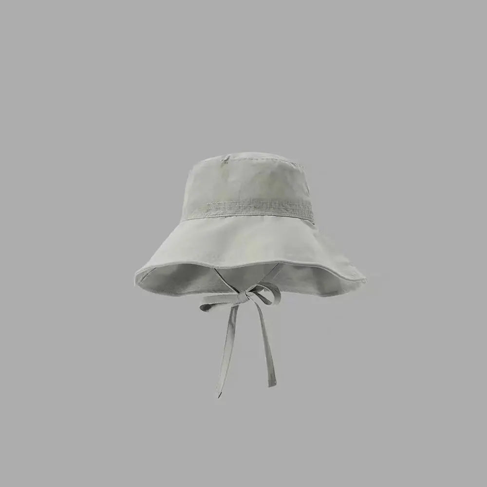 Fashion Solid Color Sunscreen Bucket Hat