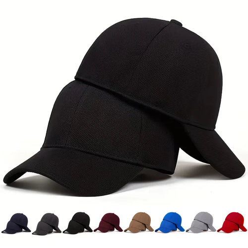 Men Back Closure Baseball Cap Hip Hop Caps Spring Summer Sun Hats