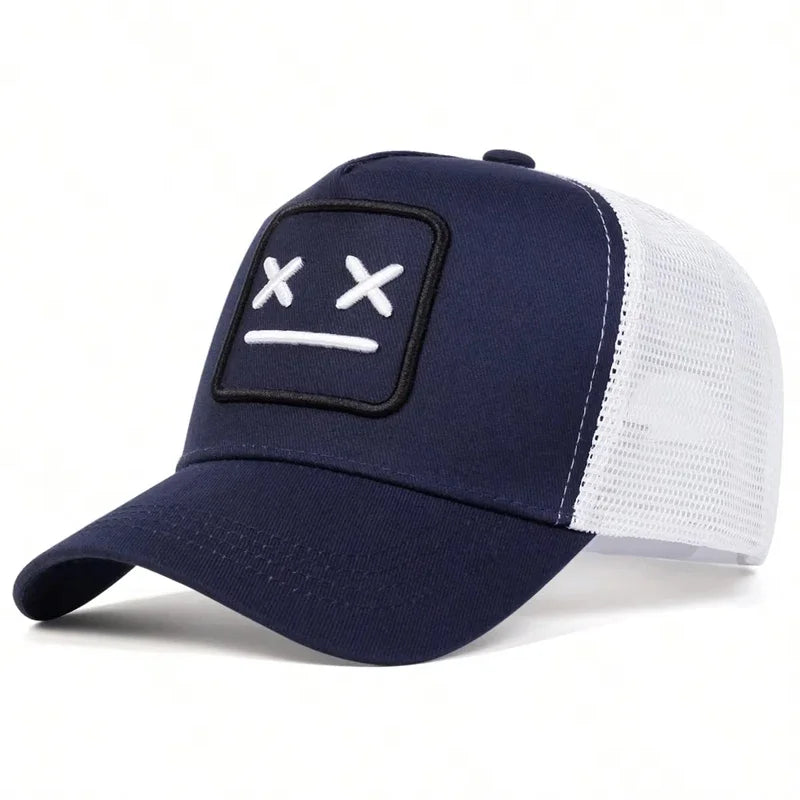 Unisex XX Embroidery Baseball Net Caps Casual Hats Spring and Summer