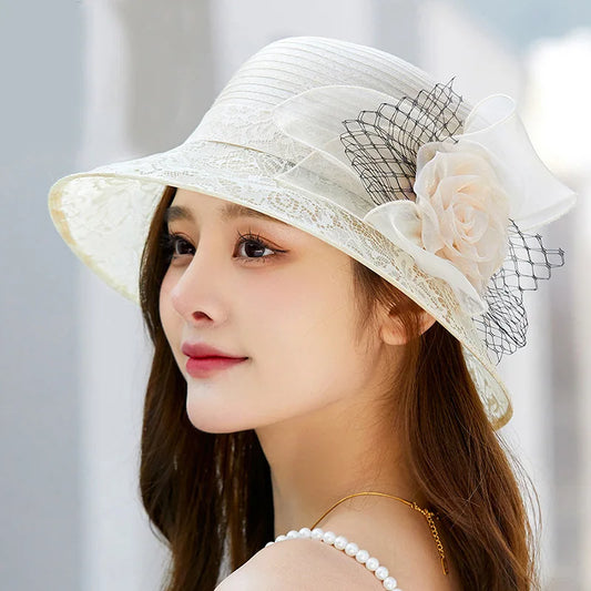 British Style Basin Hat, Spring And Summer