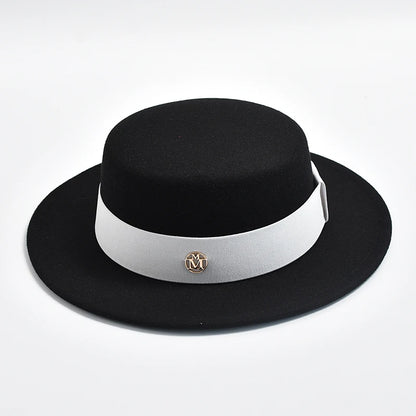 British Style Fedora Hats For Women Fashion Autumn Winter