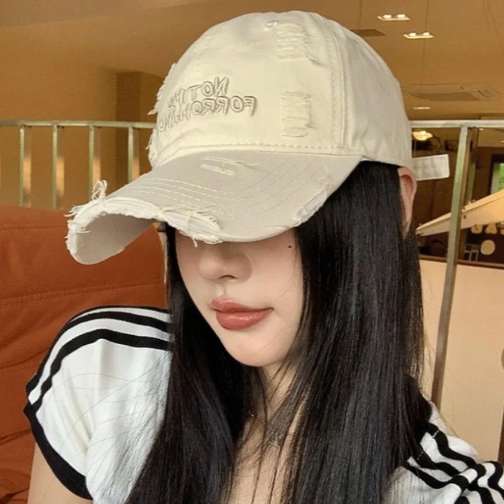 Hip Hop Summer Baseball Caps Letter Embroidery for Men Women