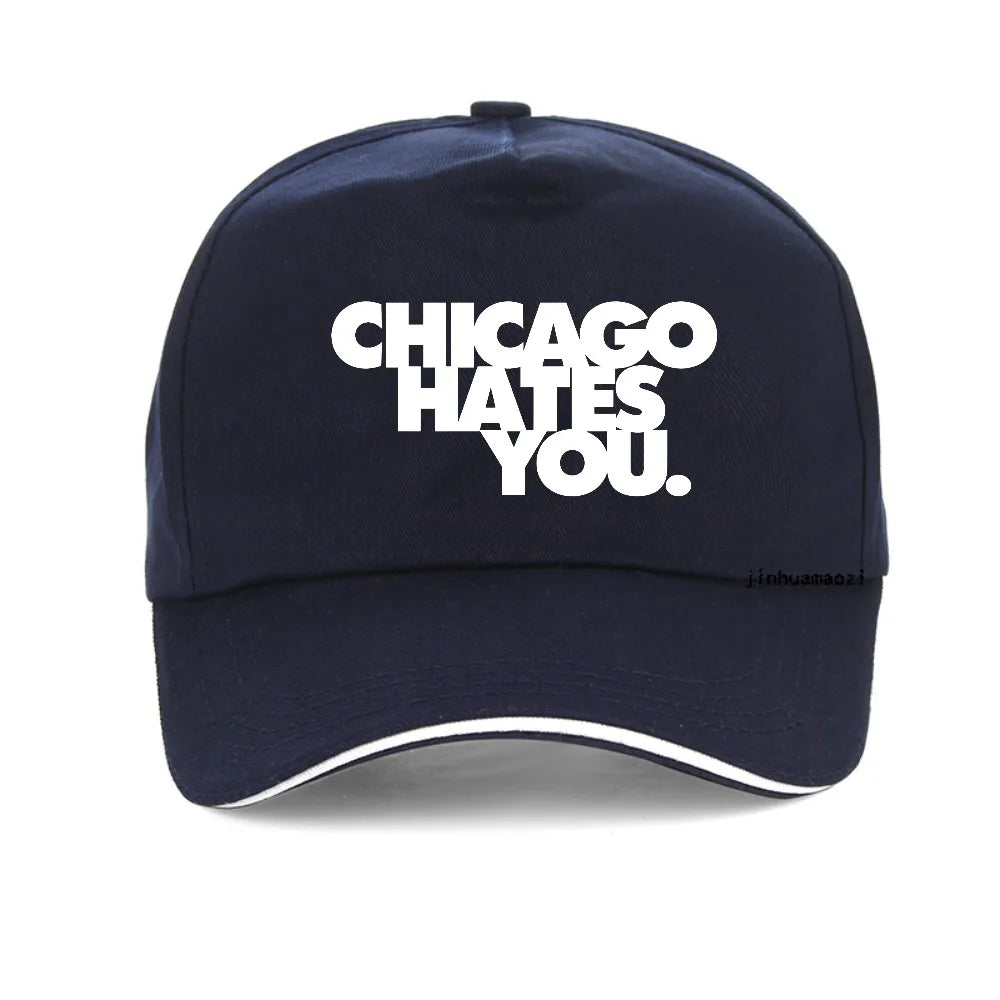 Rapper Chief Keef Chicago Hates You Same Style Print Baseball Cap