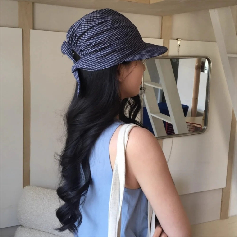 Simple Rural Style Headscarf Baseball Hat