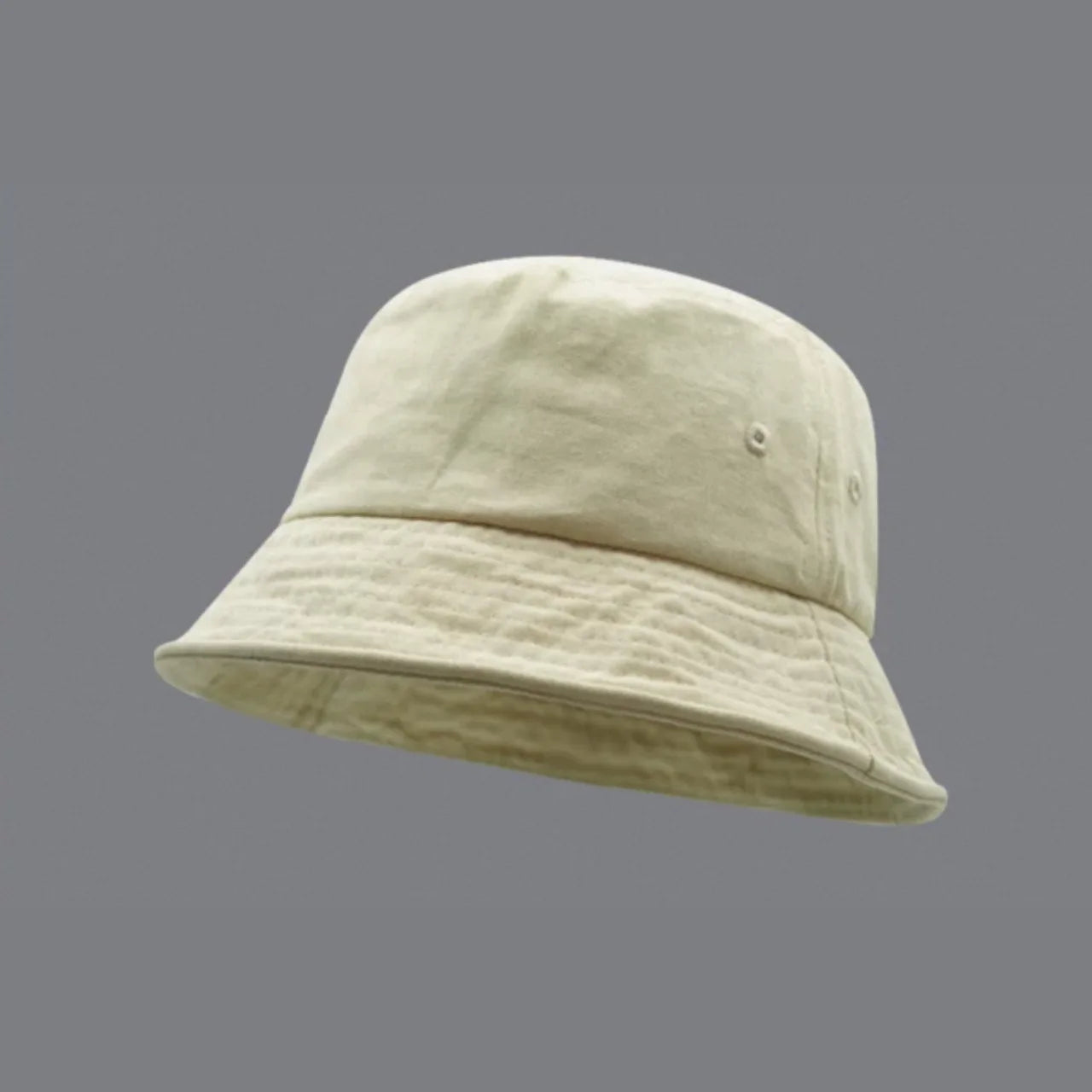 Washed Cotton Short Brim Bucket Hat Unisex Packable Summer Sun Cap