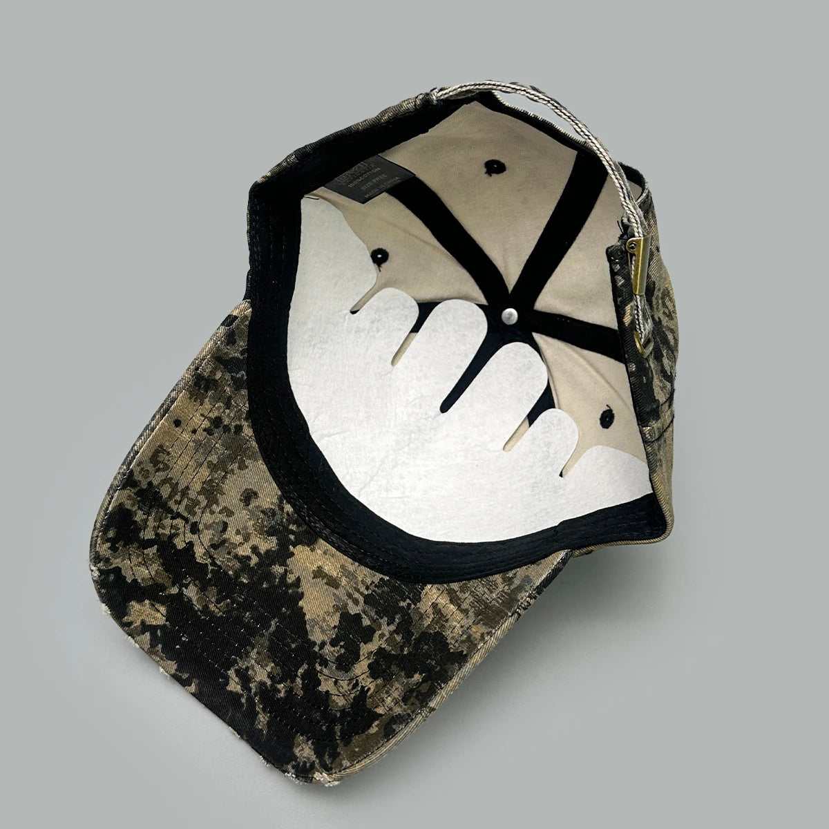 Camouflage Flowers Star Letter Embroidery Baseball Hats