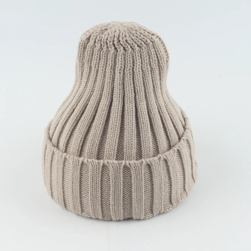 Autumn Winter Beanie Warm Soft Knitted Hat Hip Hop Cap