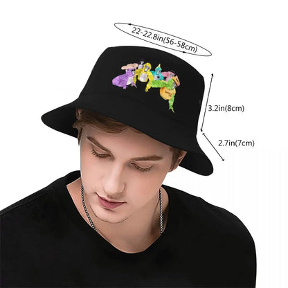Gorilla Tag Monkey Bucket Hats Panama Hat Children Bob Fisherman Hats