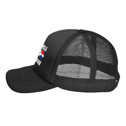 Dominican Republic Flag Hispanic Heritage Mesh Baseball Cap Men