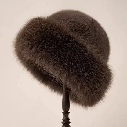Warm Warm Hat Casual Plush Fluffy Plush Cap