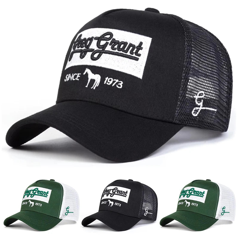 Baseball Hat Since 1937 Horse Embroidered Hip Hop Hat