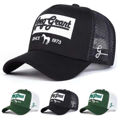 Baseball Hat Since 1937 Horse Embroidered Hip Hop Hat
