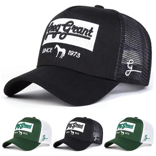 Baseball Hat Since 1937 Horse Embroidered Hip Hop Hat
