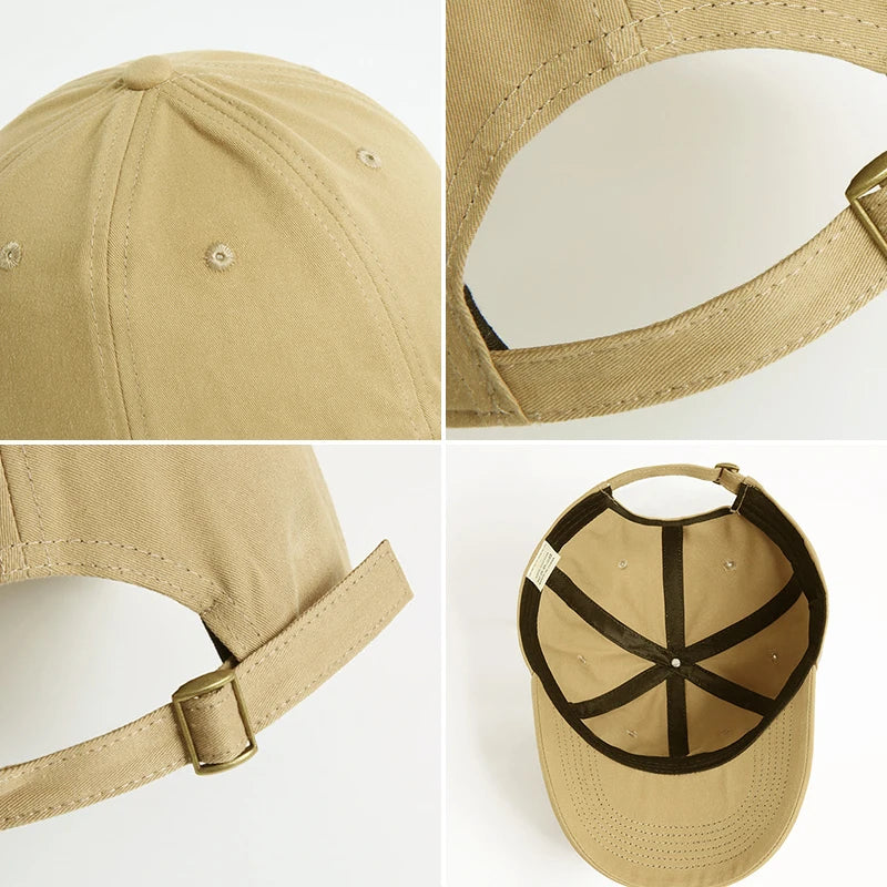 Fashion Solid Color Baseball Hat For Men Women