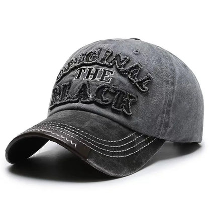 Hat Men's  Washed  Denim Cap Korean Version Outdoor