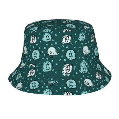 Street Princess Peach Lovely Bucket Hat Girl Outdoor Sports M-Mariod Fisherman Cap