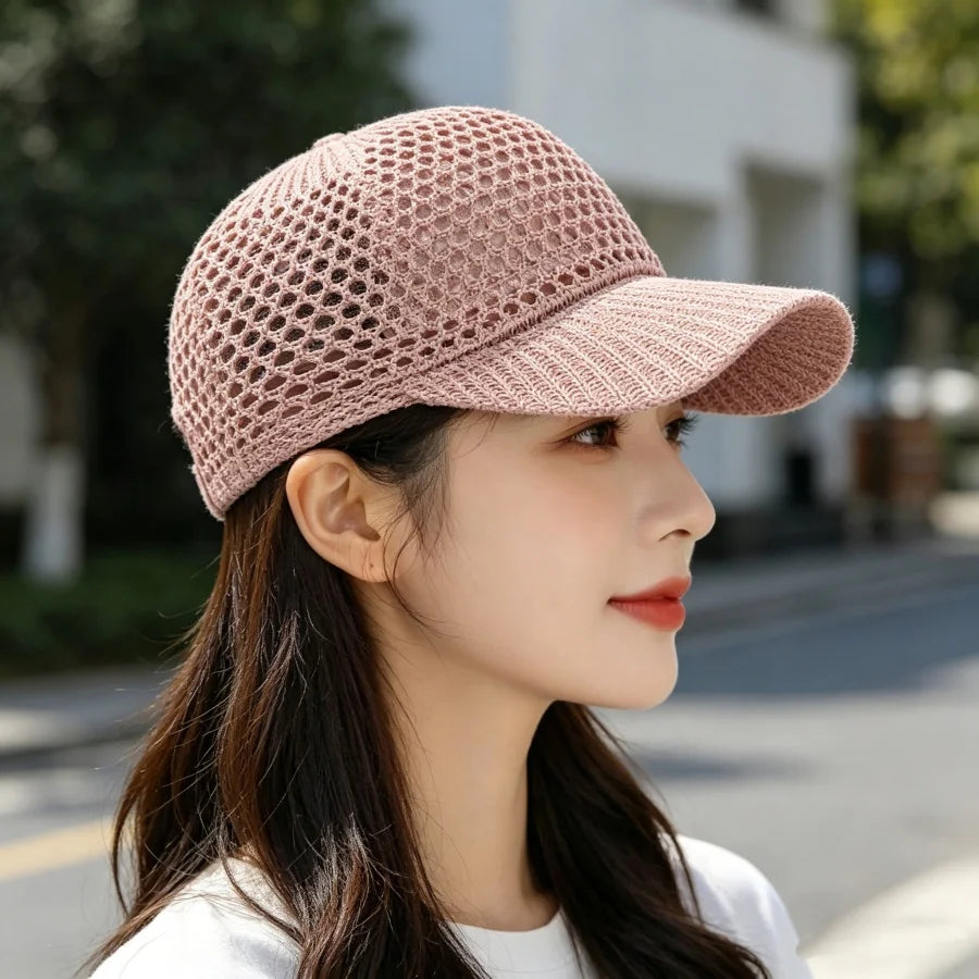 Summer Hollow-Out Breathable Mesh Baseball Cap