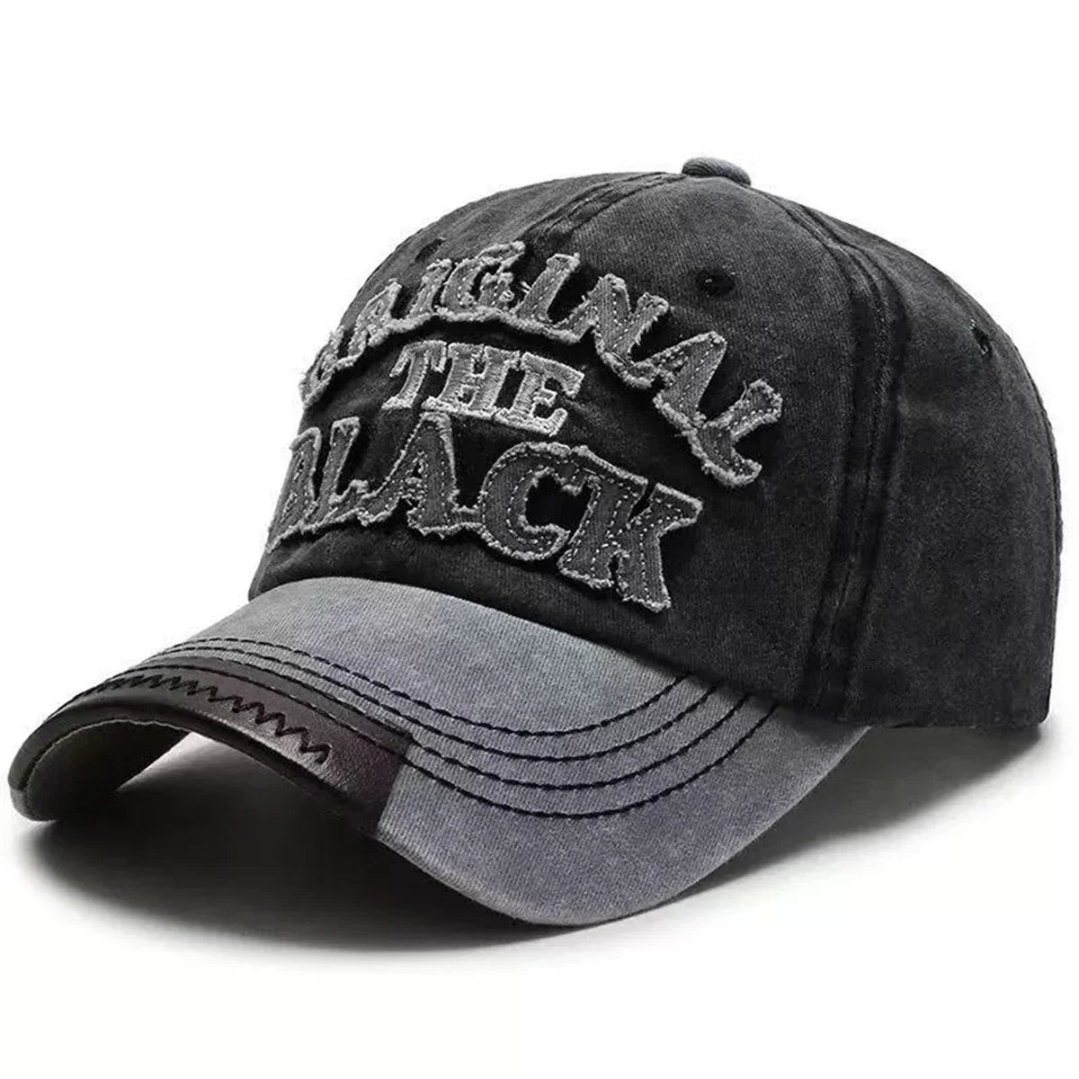 Water Wash Embroidery Baseball Caps