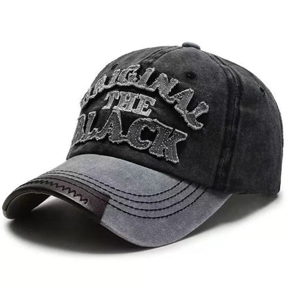 Water Wash Embroidery Baseball Caps