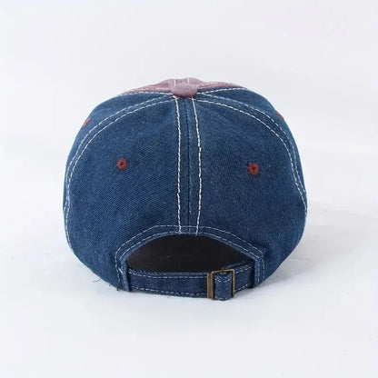 Trendy Distressed Cotton Baseball Cap